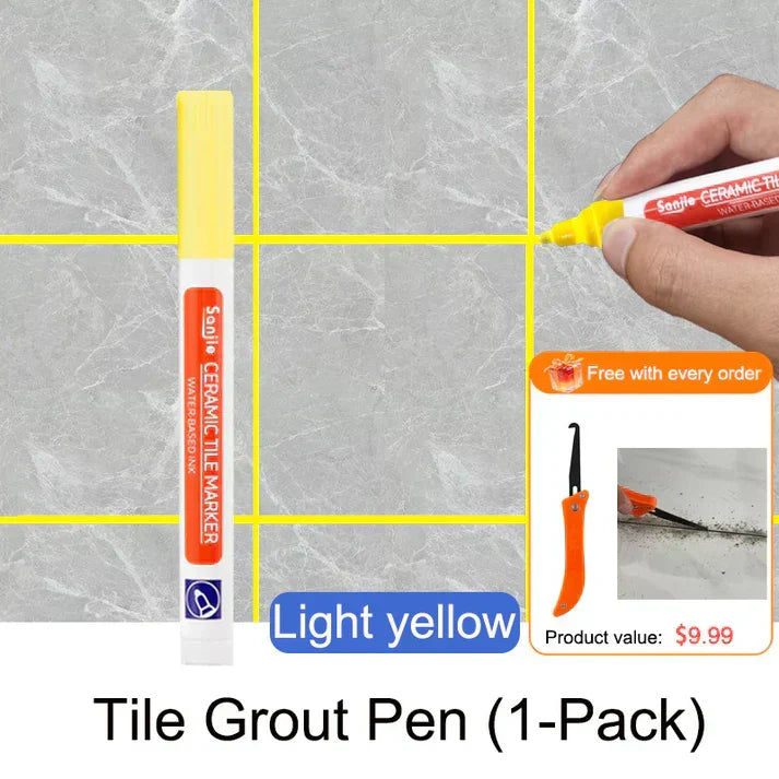Anti-Mould & Waterproof Joint Pen for Ceramic Tiles!