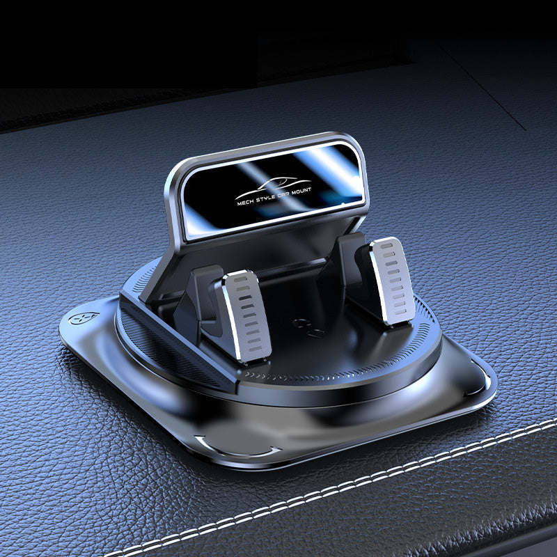 360° Rotating Car Phone Holder – Stable, Anti-Slip & One-Hand Operation