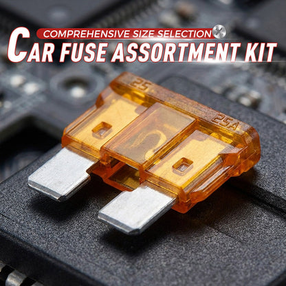 🏆Car Fuse Assortment (300-Piece) | Micro, Mini & Standard Blade Fuses + Fuse Puller | A Must-Have for Your Vehicle