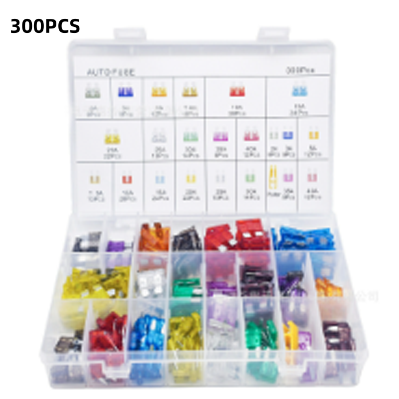 🏆Car Fuse Assortment (300-Piece) | Micro, Mini & Standard Blade Fuses + Fuse Puller | A Must-Have for Your Vehicle