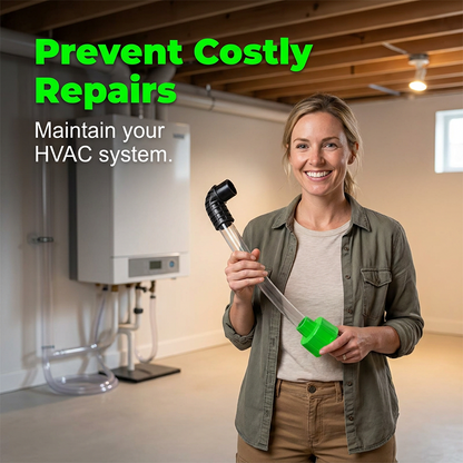 AC Drain Line Cleaning Made Easy 🔧