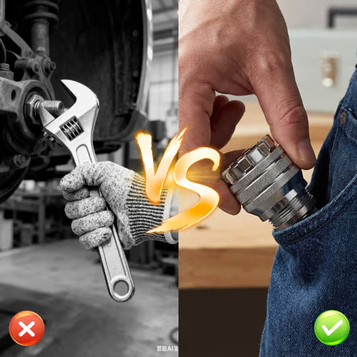 10-19mm Adjustable Universal Socket Wrench