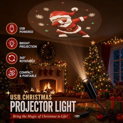 Christmas Light Projector – Instant Holiday Magic For Your Home & Yard