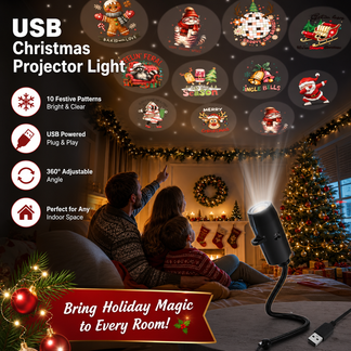 Christmas Light Projector – Instant Holiday Magic For Your Home & Yard