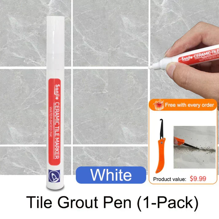 Anti-Mould & Waterproof Joint Pen for Ceramic Tiles!
